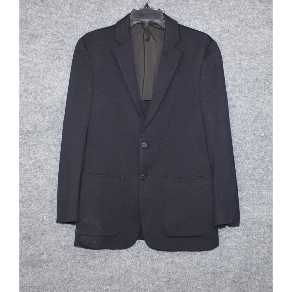 Theory Blazer Jacket Women's Size 38 100% Wool Black Workwear 5 Pockets Style